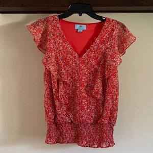 cece floral blouse